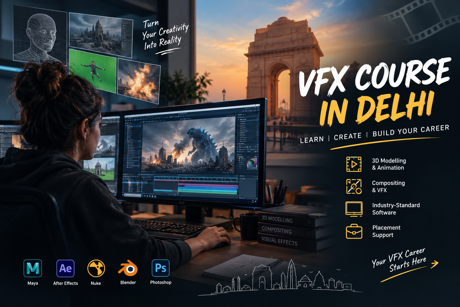 Read more about the article How to Choose the Best VFX Course in Delhi?